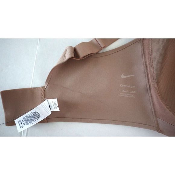 Nike DM0530 Sz L (F-G) Rust Brown Alate Coverage Light-Support Padded Sports Bra - Picture 6 of 12